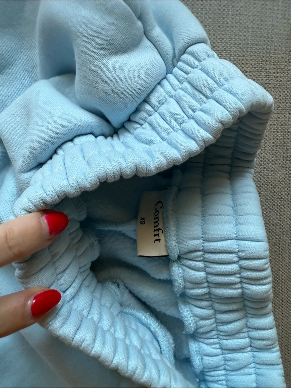 Comfrt Light Blue Sweatpants - Picture 2 of 3